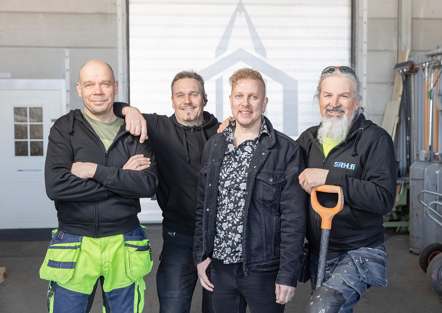 SRH Rakennus henkilökunta